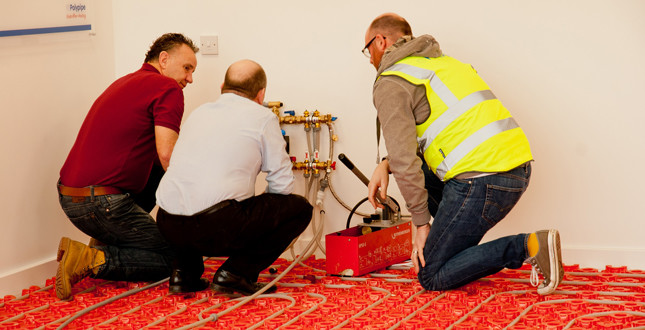 Plumbase and Polypipe team up for BPEC-accredited UFH training course image