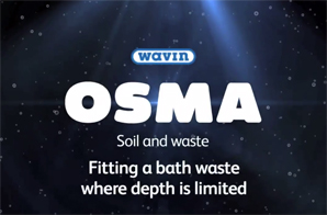 New videos from Wavin demonstrate how to overcome challenging soil and waste installations image