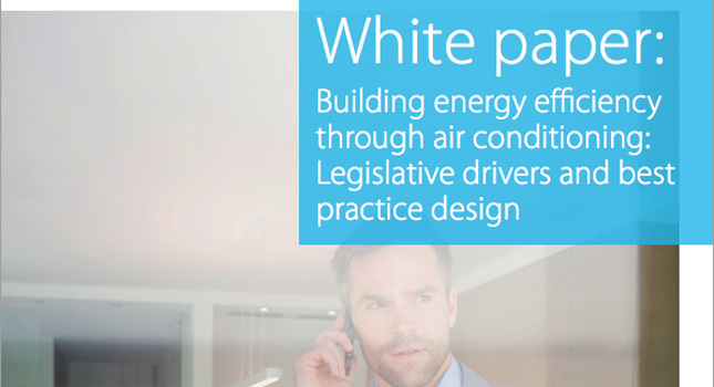 White Paper asserts that correct sizing can reduce energy consumption and emissions image