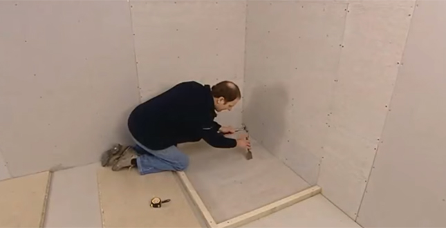 How to hand screed a wetroom by hand with Impey  image