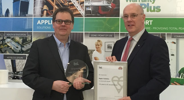 Latest Pegler Yorkshire Award Win Recognises Long Term Commitment To Quality image