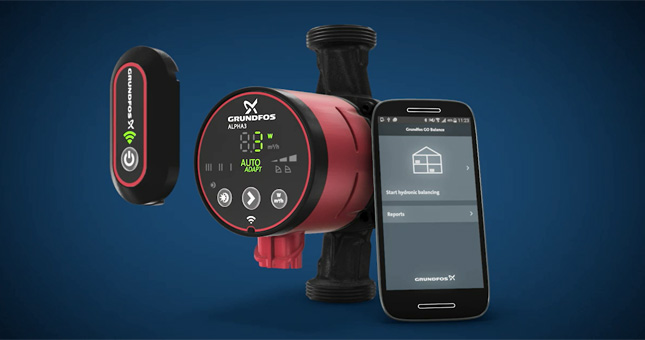 Grundfos' ALPHA3 System for hydronic balancing  image