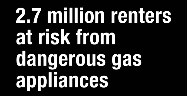 2.7 million renters at risk from dangerous gas appliances, says Gas Safe Register image