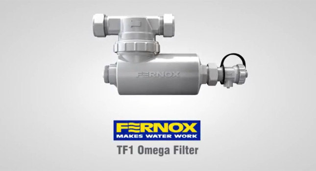 Fernox release TF1 Omega Filter installation guide image