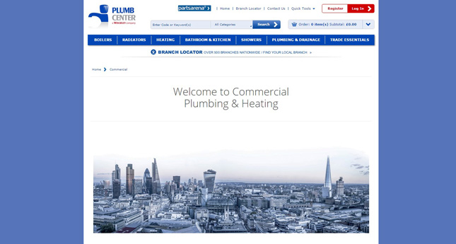 Plumb Center launches commercial online hub image