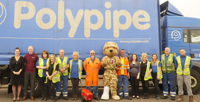 Polypipe starts three-year partnership with Help for Heroes image