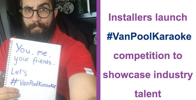 Installers launch #VanPoolKaraoke competition to showcase talent image