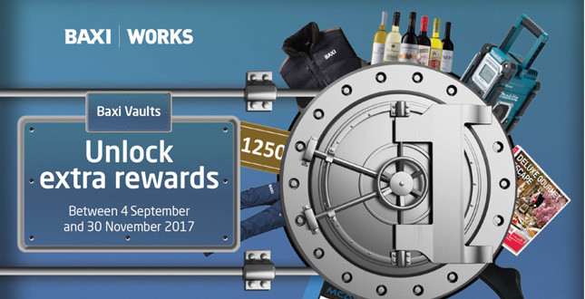Baxi gives works installers the key to even more rewards image