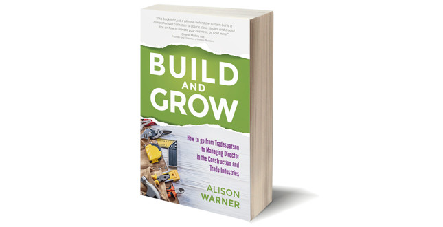 New book provides business growth advice for tradespeople image