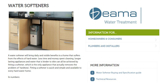 BEAMA launches online water softener resource image