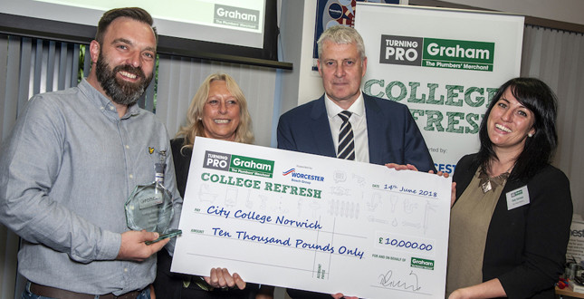 City College Norwich wins £10,000 Graham College Refresh Award image