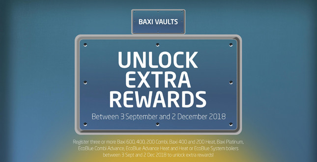 Baxi brings back Vaults promotion image