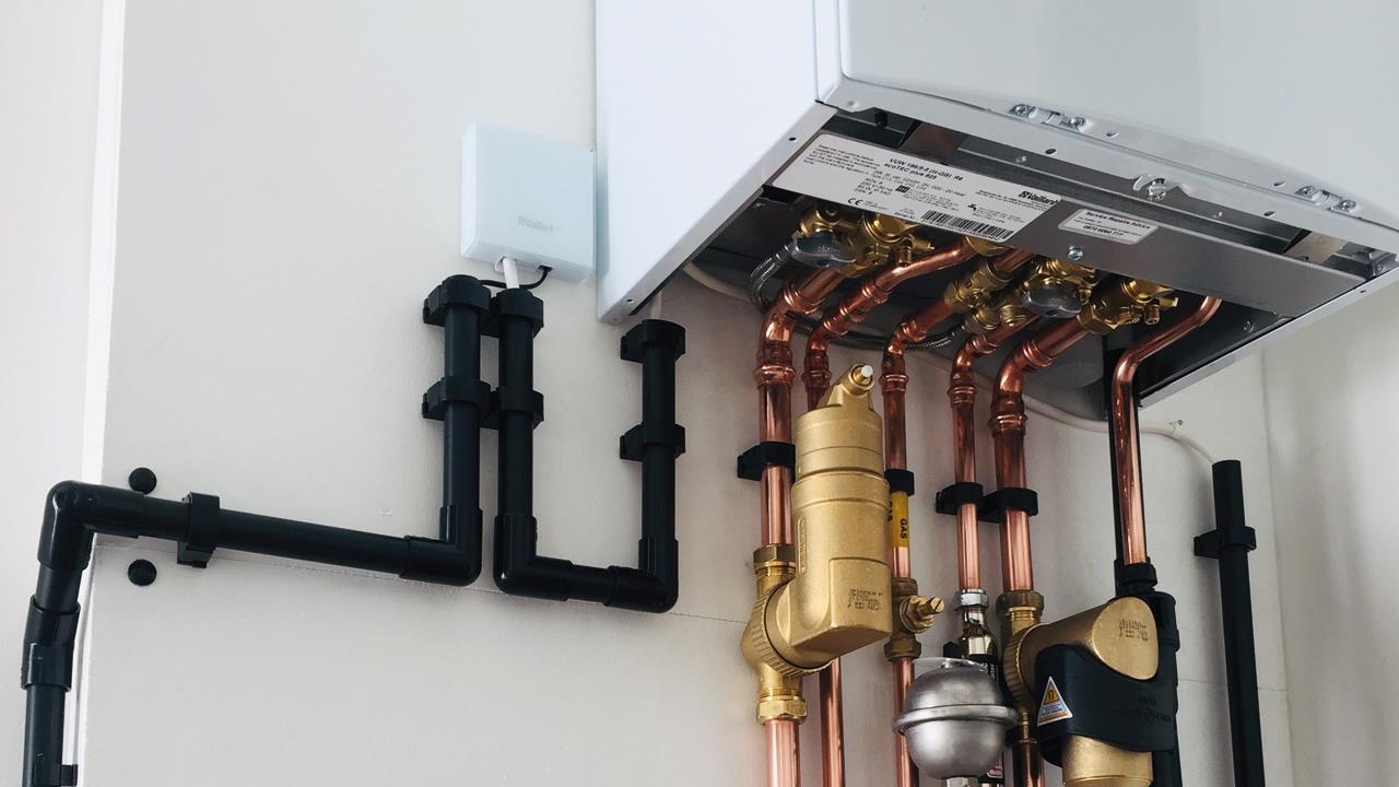 Creative combi installation wins September's Plumberparts' Top Installs competition image
