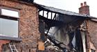 Suspected gas explosion causes house collapse image