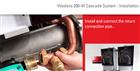 Viessmann Vitodens 200-W boiler cascade system installation guide image