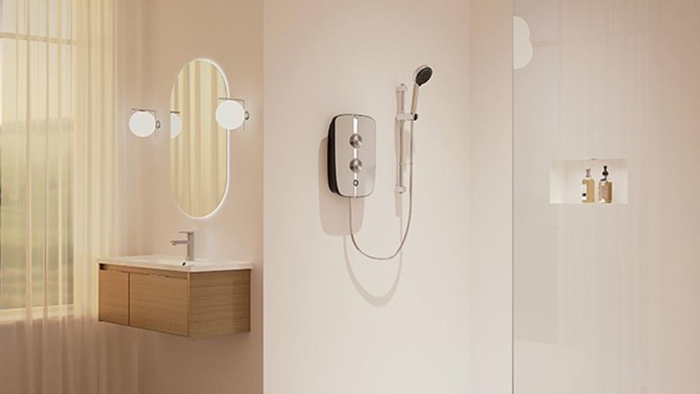 Aqualisa introduces Lumi+ electric shower image