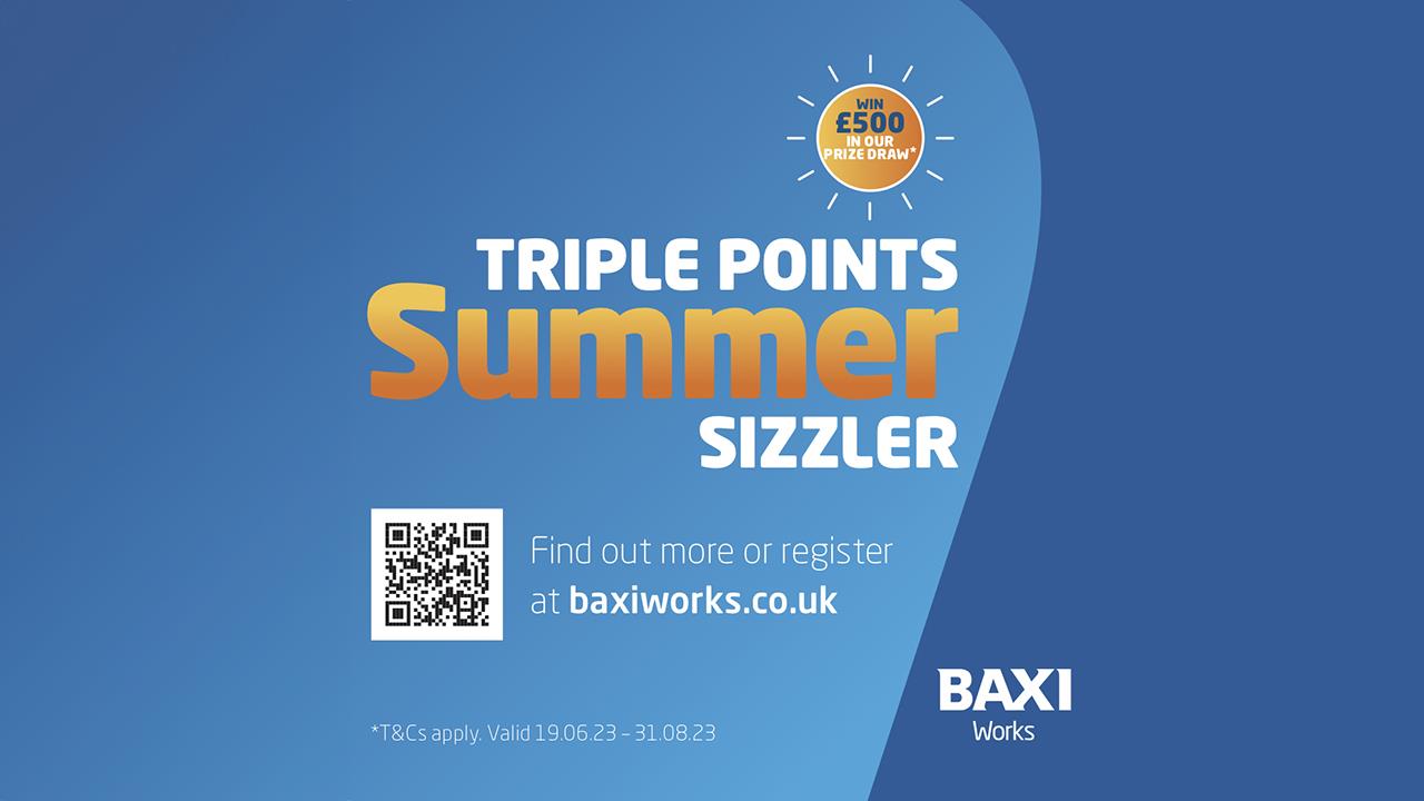 New triple points promotion for Baxi Works loyalty scheme image