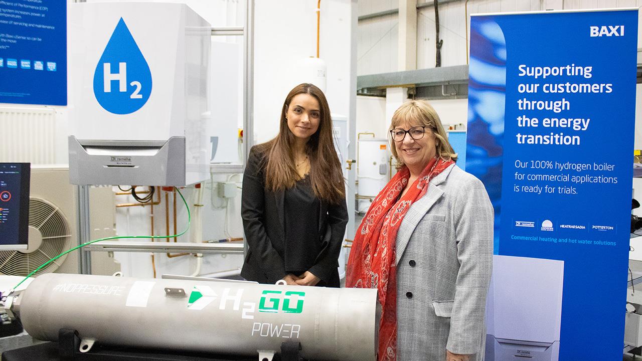 Baxi and H2GO Power team up for hydrogen 'heat-in-a-box' project image