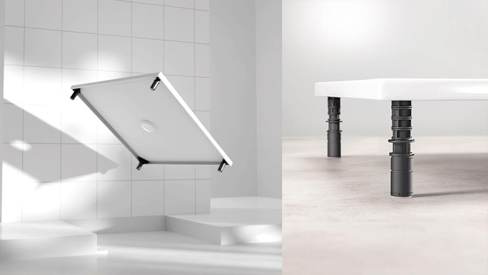 Bette launches self-locking foot system to reduce shower tray installation time  image