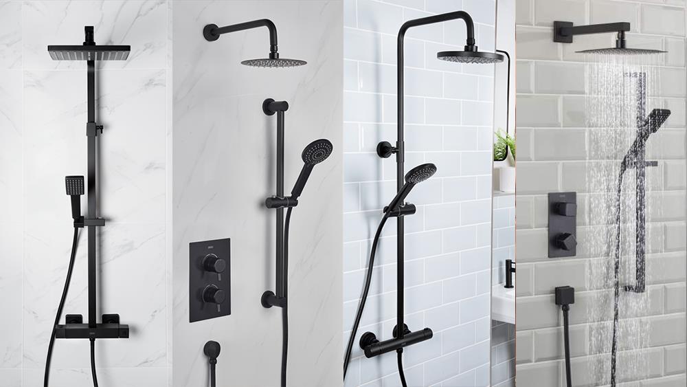 Bristan launches new black shower options image