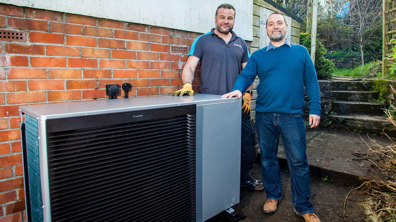 British Gas completes first air source heat pump install image