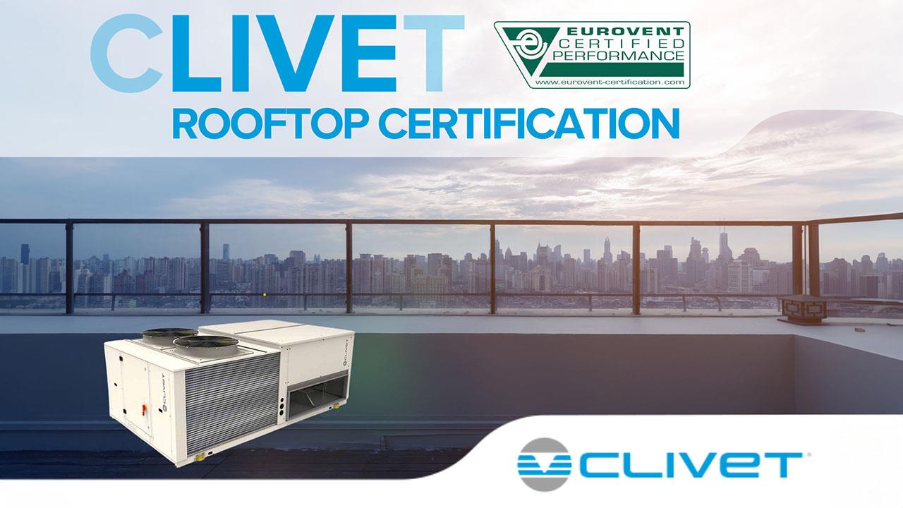 Clivet receives Eurovent certification for rooftop products up to 200kW image