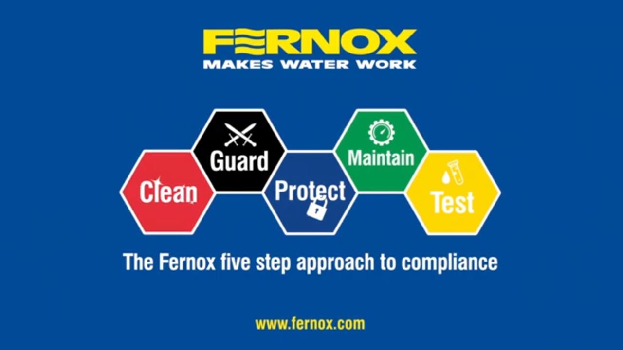 Fernox's five-step approach to BS 7593:2019 compliance image