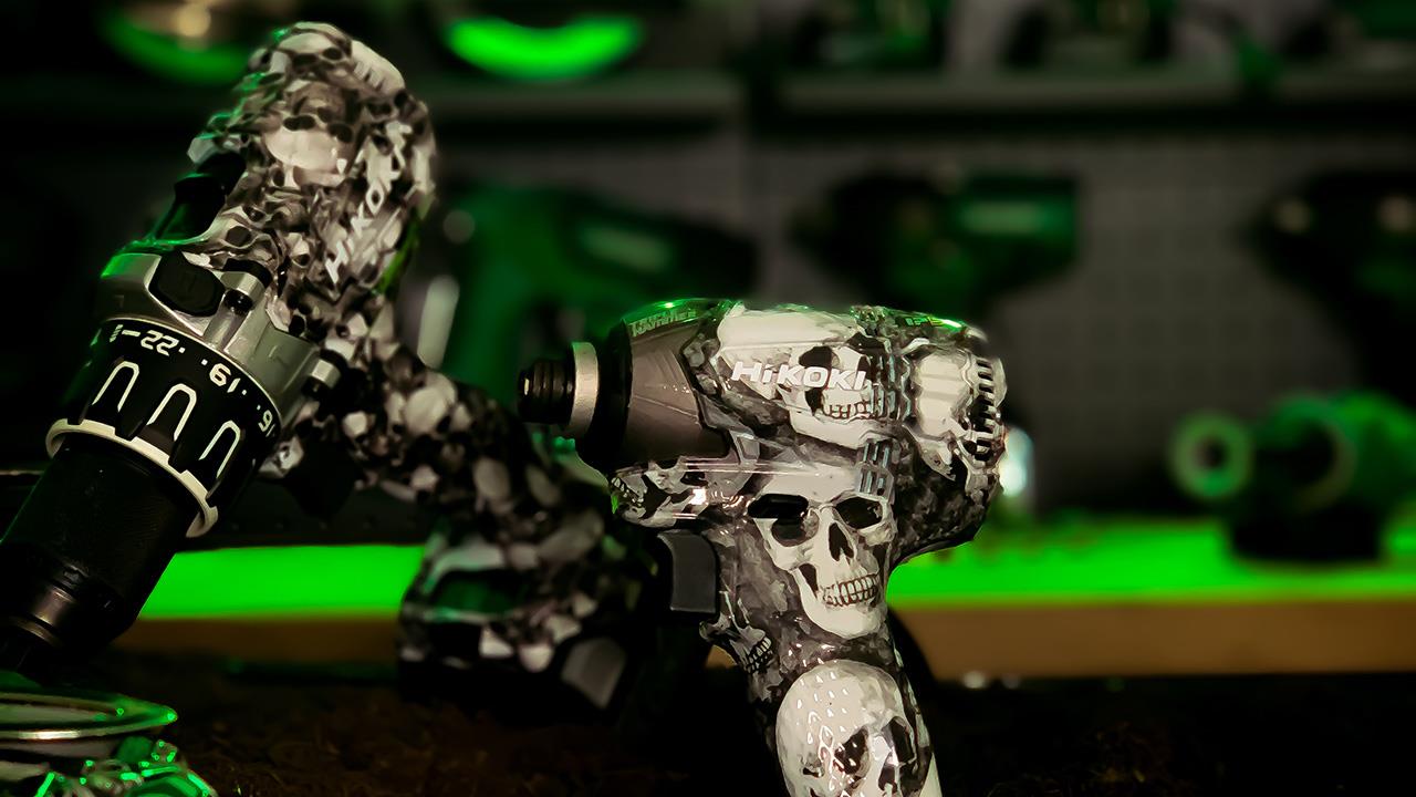 HiKOKI launches limited edition 'Skull' tool range image