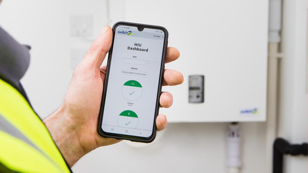 New connected HIU uses IoT to improve efficiency and installation image