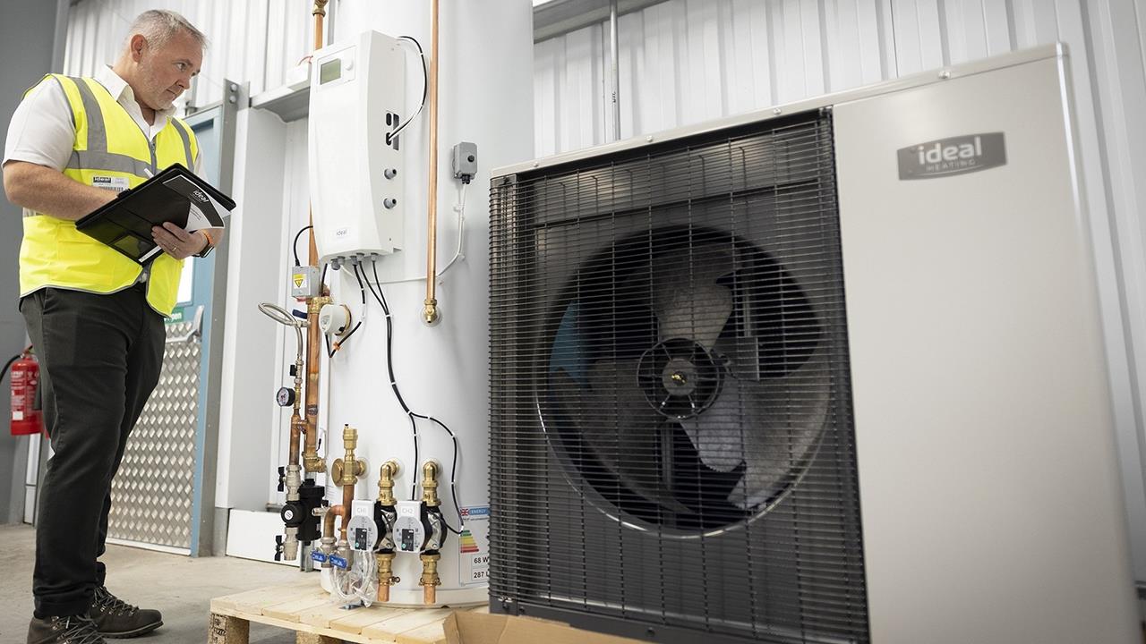 Ideal Heating launches first UK heat pump production line image