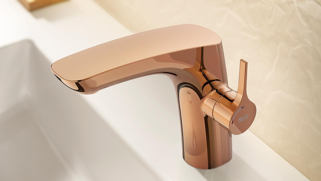 Two new colours for Roca's Insignia and Naia brassware collections image