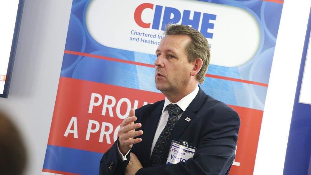 “Installers must encourage customers to make energy efficient changes,” says CIPHE CEO image