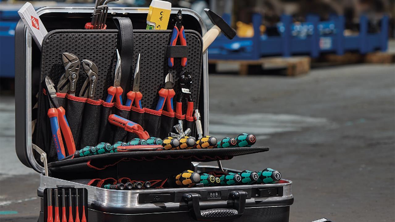 KNIPEX launches tool cases and kits brochure image