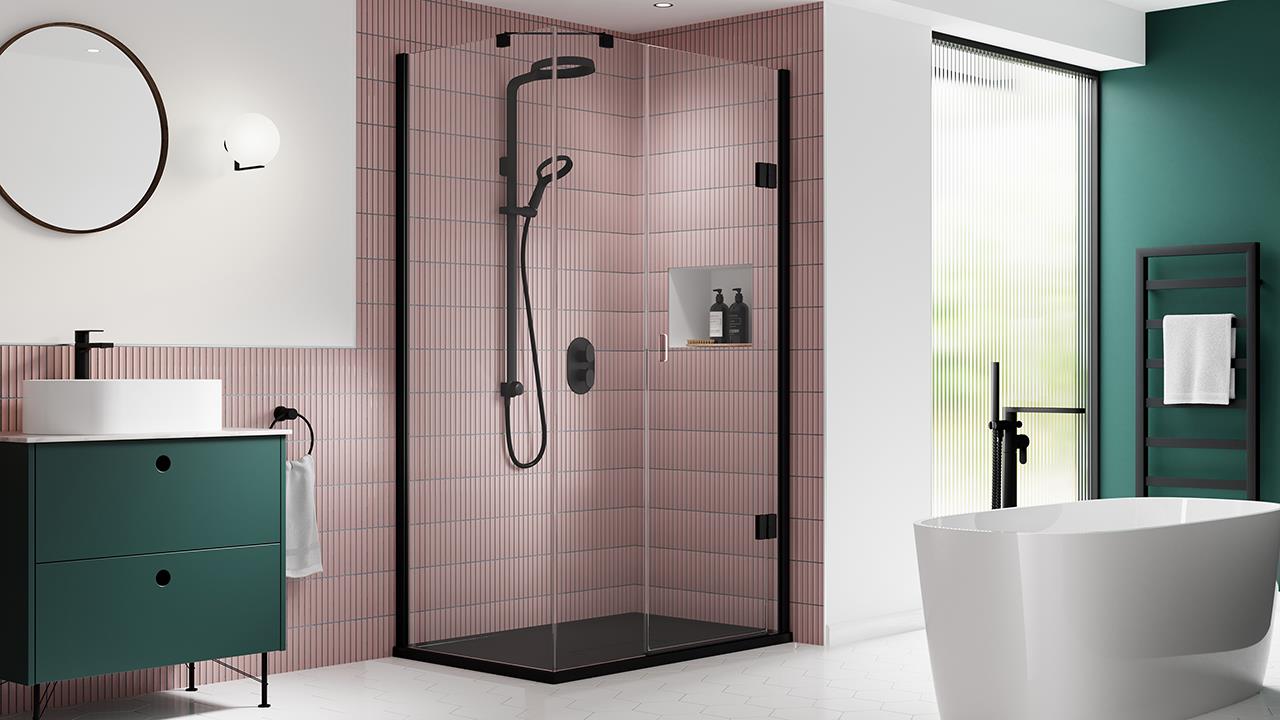 Frameless additions to Kudos Pinnacle8 shower enclosure collection image