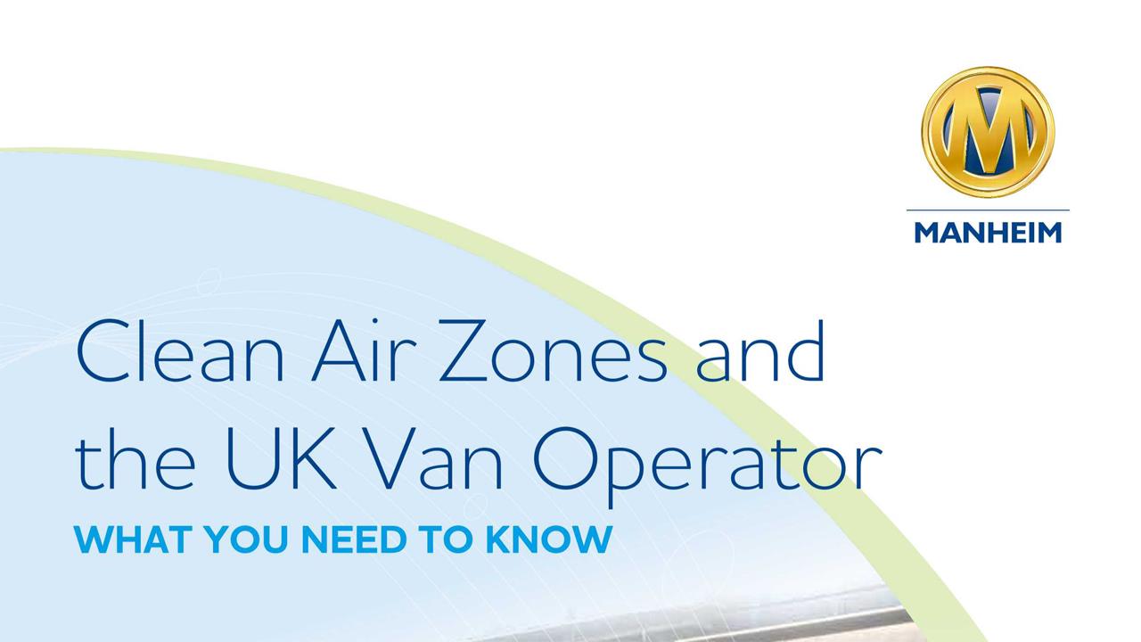 80% of vans could face Clean Air Zone penalty charges, warns Manheim image