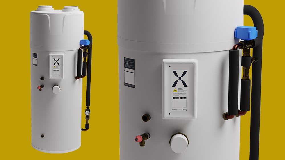 Mixergy's new fastest, smartest integrated heat pump cylinder image