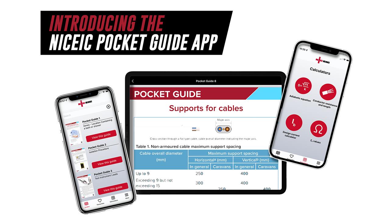 NICEIC launches technical Pocket Guide app image