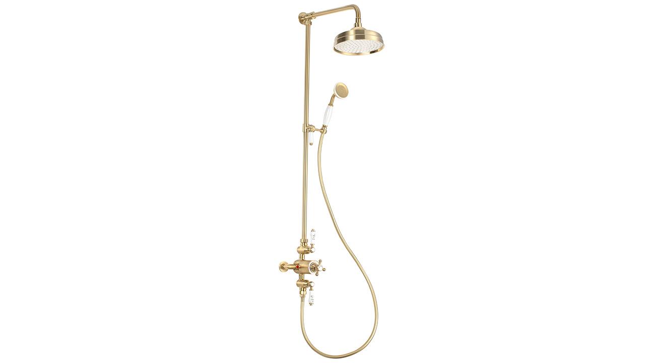 New golden tones for traditional Berwick bathroom range image