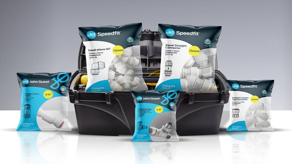 RWC relaunches JG Speedfit and John Guest packaging image