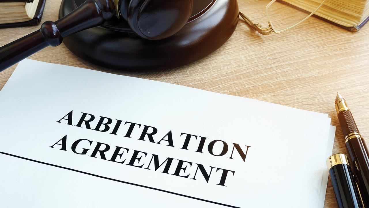 Consider arbitration as a means to end disputes image