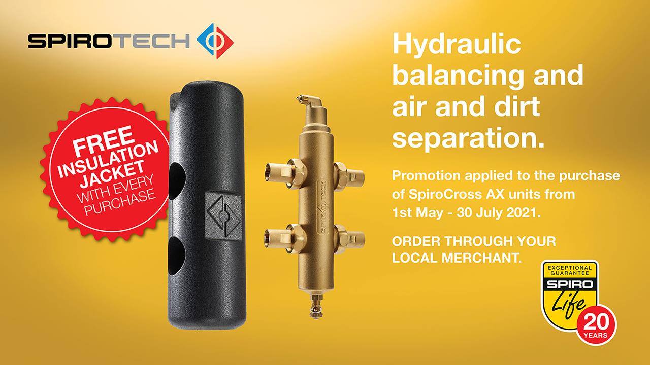 Spirotech launches SpiroCross insulation jacket promotion image