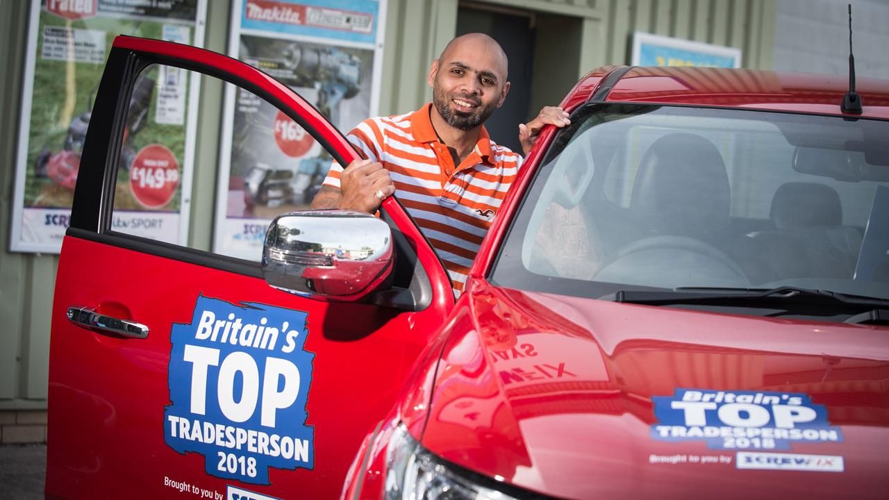 Screwfix launches Britain's Top Tradesperson 2019 competition image