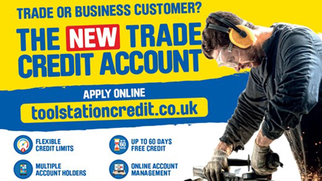 Toolstation launches new trade credit account service image