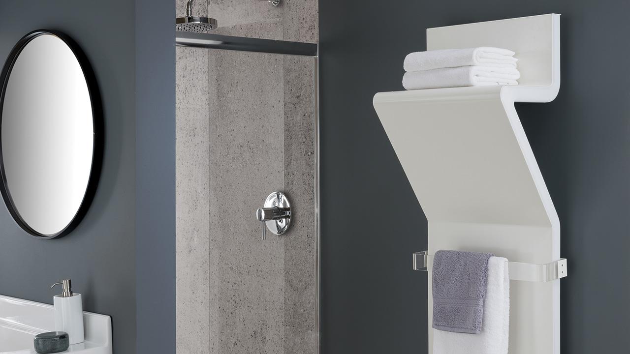 What to consider when choosing a designer towel rail image
