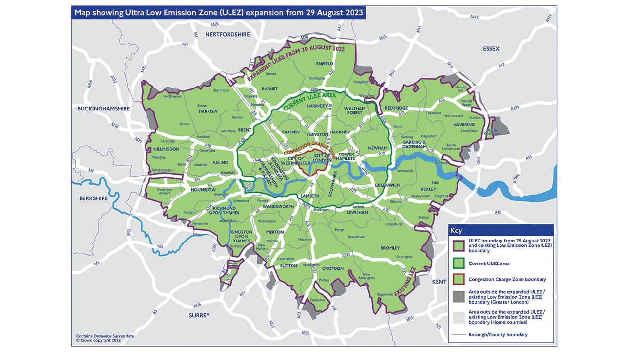 What the London ULEZ expansion means for van owners image