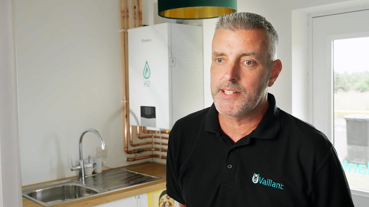 Vaillant's 100% hydrogen boiler moves in at HyStreet demo site image