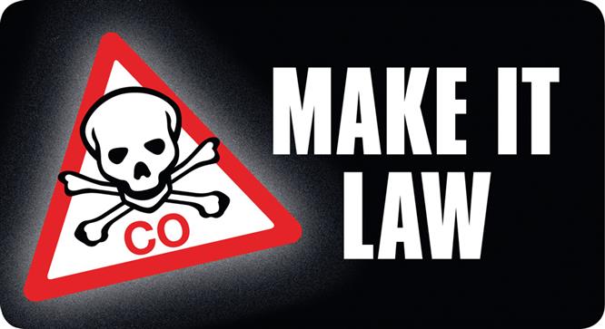 Make CO Alarms Law campaign brought to government image