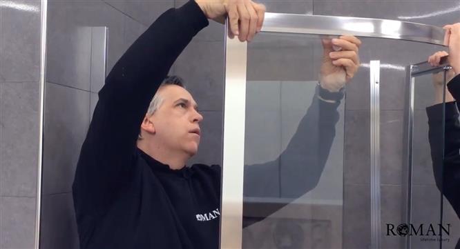 How to install Roman's Quadrant shower enclosures image