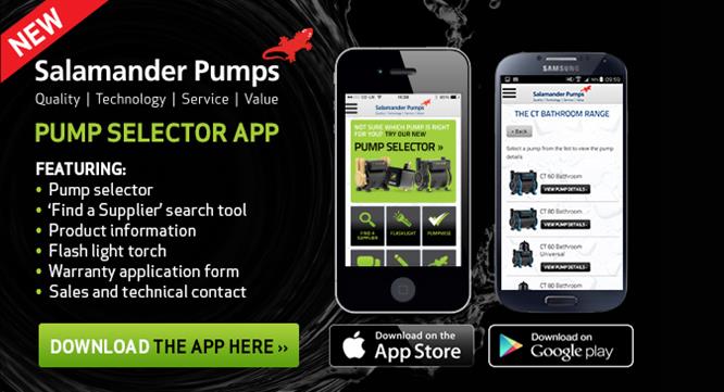 Salamander launches pump selector app image