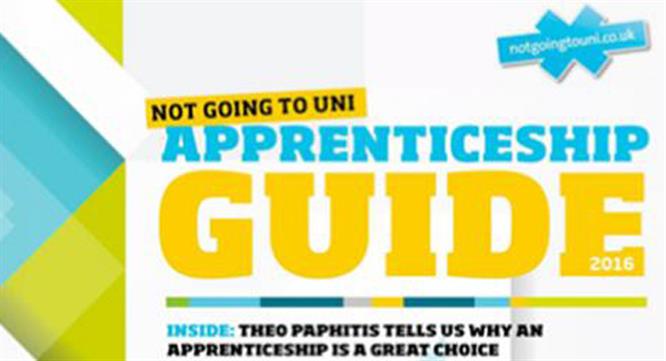 Guide highlights apprenticeship opportunities for school leavers image